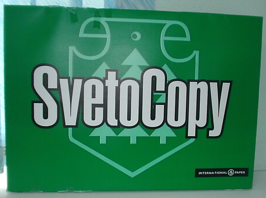 Бумага офисная А3 SVETO COPY 80г/м2 500л белизна 96% класс С
