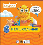 Мелки цветные  6цв ПандаРог, 15-6756