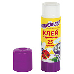 Клей-карандаш Юнландия, 25 г, 227612, PVP
