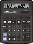 Калькулятор 12 разрядов UD-610 UNIEL 193х143мм