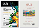 Холст на картоне 20*30см ARTформат AF13-082-02, 100%хб мелкое зерно 280г/м