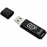   USB 8GB Smart Buy Flash Glossy SB8GBGS-K , 