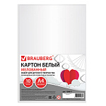 Картон белый 10л А4 235 г/м2, мелованный 128017 (200*290мм)