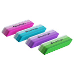 Ластик Berlingo Stripes, Blc_00600 прямоуг., 50*19*9мм скошен., термопл. резина, ассорти,