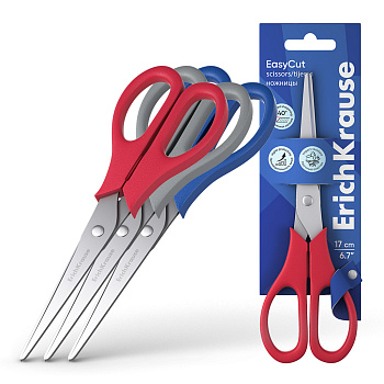 Ножницы 17см Erich Krause EasyCut+, 60837