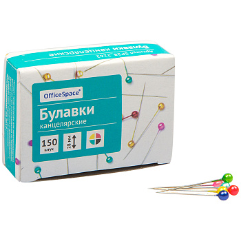 Булавки офисные 28мм 150шт SP28_2262 OfficeSpace