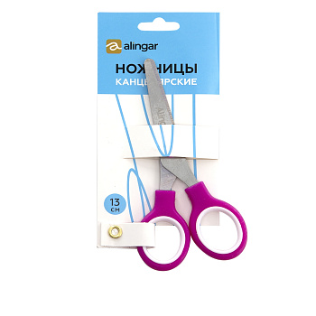 Ножницы детские 13см Alingar безопасные, AL497/pk