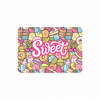 Коврик настольный А4 ErichKrause Sweet Paradise, пластик 55221