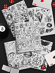 Тетрадь 48 л. кл. скреп. LOREX. TATTOO, LXCBCL-TT Тетрадь 48 л. кл. скреп. LOREX. TATTOO, LXCBCL-TT