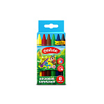 Карандаши восковые 6цв Creativiki КВ06КР 8мм круглые