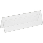 Подставка настольная 300*100мм (домик) Attache, 31581, двусторонняя, акрил