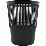 Корзина д/бумаг 14л Черная, сетчатая, Attomex 4106702