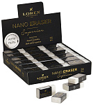 Ластик  прямоуг 40*20*11мм LOREX. LXESNNR-SP картонный держ.