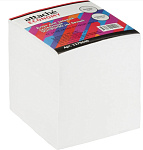 Блок д/записей белый проклеенный 9*9*9см Attache 1179446, белизна 60-75%, плотность 65г/м2,