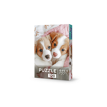 Пазлы  120 элем Мои щенята PZL-120/07