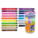 Фломастеры-штампы 18цв Yalong Динозавр YL221811-18, тубус