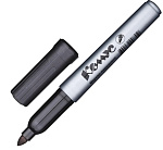 Маркер перманентный Черный 1-4мм Комус PY2304