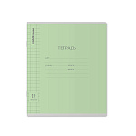 Тетрадь 12л крупная клетка ErichKrause 46466 Классика Visio зеленая