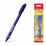 Набор из 2 ручек шариковых ErichKrause (58527) ErgoLine® Kids Stick&Grip Neon 0.7, Super Glide Technology, цвет чернил синий, фиол грип (в пакете) Набор из 2 ручек шариковых ErichKrause (58527) ErgoLine® Kids Stick&Grip Neon 0.7, Super Glide Technology, цвет чернил синий, фиол грип (в пакете)