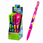 Ручка шариковая детская синяя Yalong. Листья YL232708