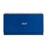 Планинг датир., 2027г 15-9787 синий Qredo Профи 64л., балакрон 304*140мм