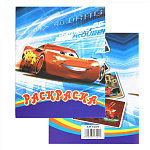 Раскраска А4 Веселые машинки, 8л., АМ7209