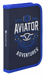 Пенал 1 секц. Schoolformat AVIATOR ПТК-АВИ, 190х105 откид. планка молния с тканевым покрытием Пенал 1 секц. Schoolformat AVIATOR ПТК-АВИ, 190х105 откид. планка молния с тканевым покрытием