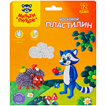 Пластилин 12цв Мульти-Пульти 180г восковой ВП_11058
