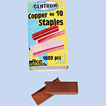 Скобы № 10 Centrum 80612 медные