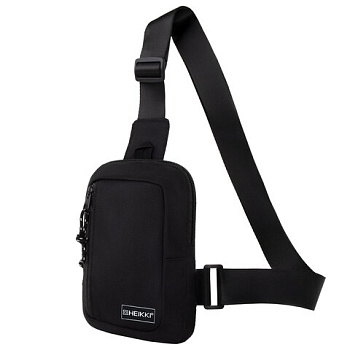 Сумка на плечо HEIKKI BLASTER 272634, карман, черная, 20*14*5см