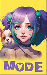 Блокнот А7 40л ''Аниме Animal girls-3'', клетка 74153, скрепка 65*98мм Блокнот А7 40л ''Аниме Animal girls-3'', клетка 74153, скрепка 65*98мм