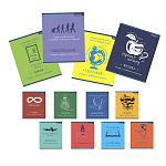 Комплект 12шт тематич. тетр. Alingar От простого к сложному. 48л AL7396