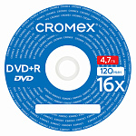 Диск DVD+R 1шт, CROMEX, 4,7 Gb, 16x, 513774