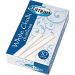 Мелки белые  10шт Centrum 82445 круглый корпус
