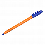 Ручка шариковая синяя Erich Krause 47582 Ultra Glide Technology U-108 Orange Stick 1,0мм, трехгран. одноразовая Ручка шариковая синяя Erich Krause 47582 Ultra Glide Technology U-108 Orange Stick 1,0мм, трехгран. одноразовая