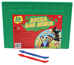 Доска для лепки А4 + 2 стека с отделениями для пластилина ДЛ-4984