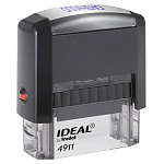 Штамп ''Оплачено'' Trodat Ideal 38*14мм арт. 4911 DB-1.2, 161487