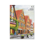 Папка д/акварели  А3 10л 180г/м2 ErichKrause Promenade, 49821