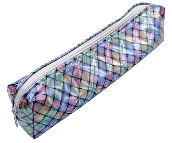 Пенал-косметич. ПандаРог. Голограмма, Ромбы ПВХ 15-3587