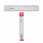 Линейка пластиковая 20см ErichKrause Candy (55509) белая