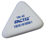 Ластик FACTIS TRI 42, PMFTRI42, 45х35х8 мм, белый, треугольный