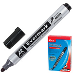 Маркер перманентный BEIFA (Бэйфа) A Plus, черный, круглый наконечник, 2,5 мм, PY237800-BK