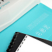 Переплетчик ГЕЛЕОС БП-16 бирюзово-белый