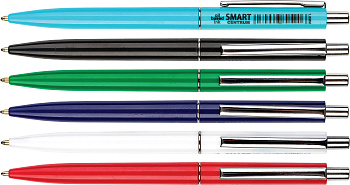 Ручка шариковая автоматическая синяя Centrum SMART, 80520, 1мм