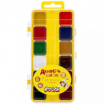 Краски 12цв акварель Каляка-Маляка АМККМ12Е Медовая, без кисти,