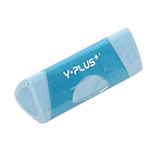 Ластик Y-plus Purse 48х19,8мм трехгранный с пластиковым держателем DEX1305 D