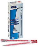 Ручка гелевая красная Linc Cosmo 0.5мм 300S/red