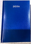 Ежедневник датир., 2026г, А5, Workmate Profy, синий, 15-8153, 168 л., балакрон