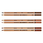Набор пастельных каранд. ista-Artista.LE. VFPS-6 Сангина x 2, Сангина светлая x 2, Сепия x 2