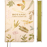 Ежедневник А5 бежевый deVENTE.Botanic 160л 2234484 недатированный